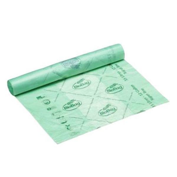 Fortune Plastic 45 Gallon Bio Bag - Roll FP-BIO4685R